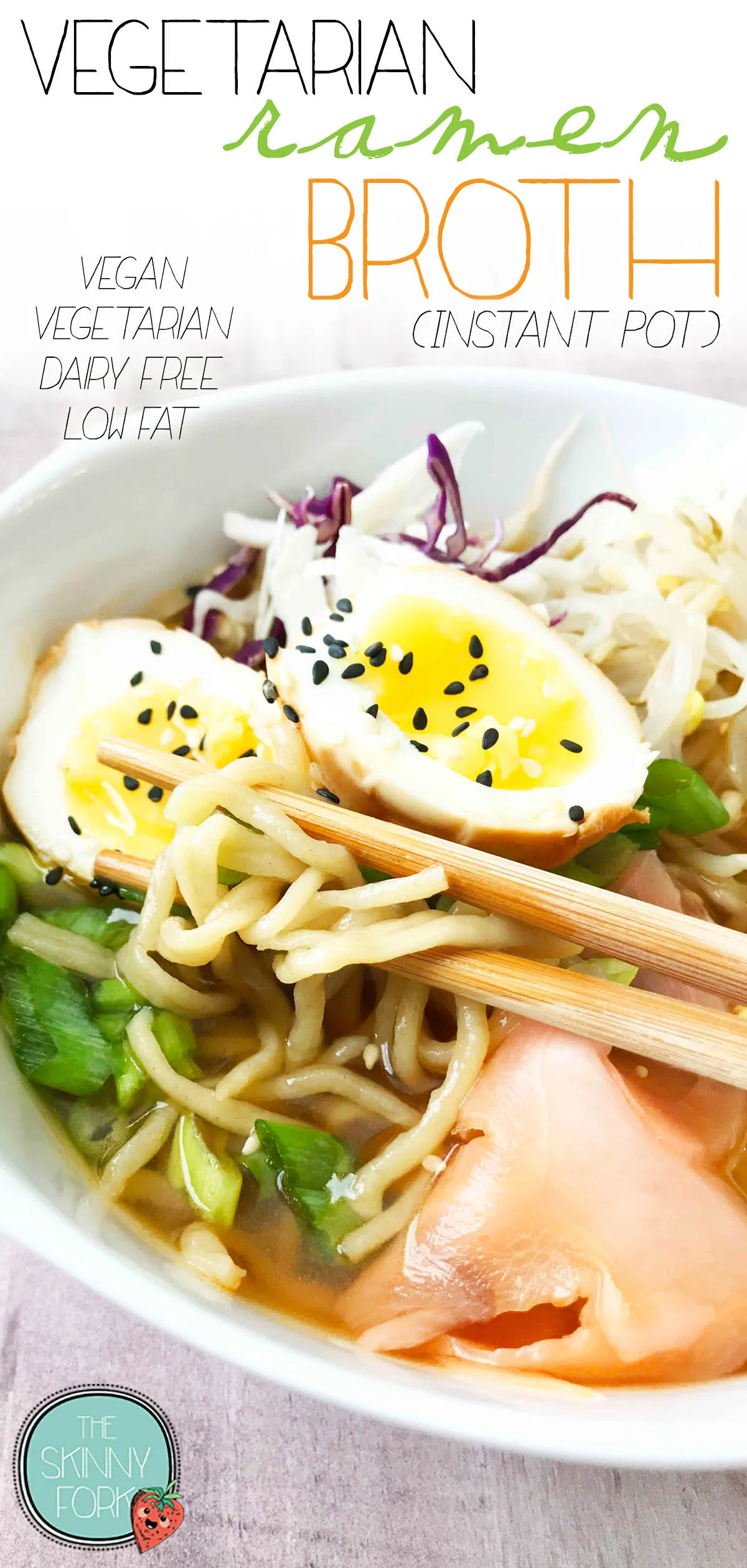 Vegetarian Ramen Broth (Instant Pot)