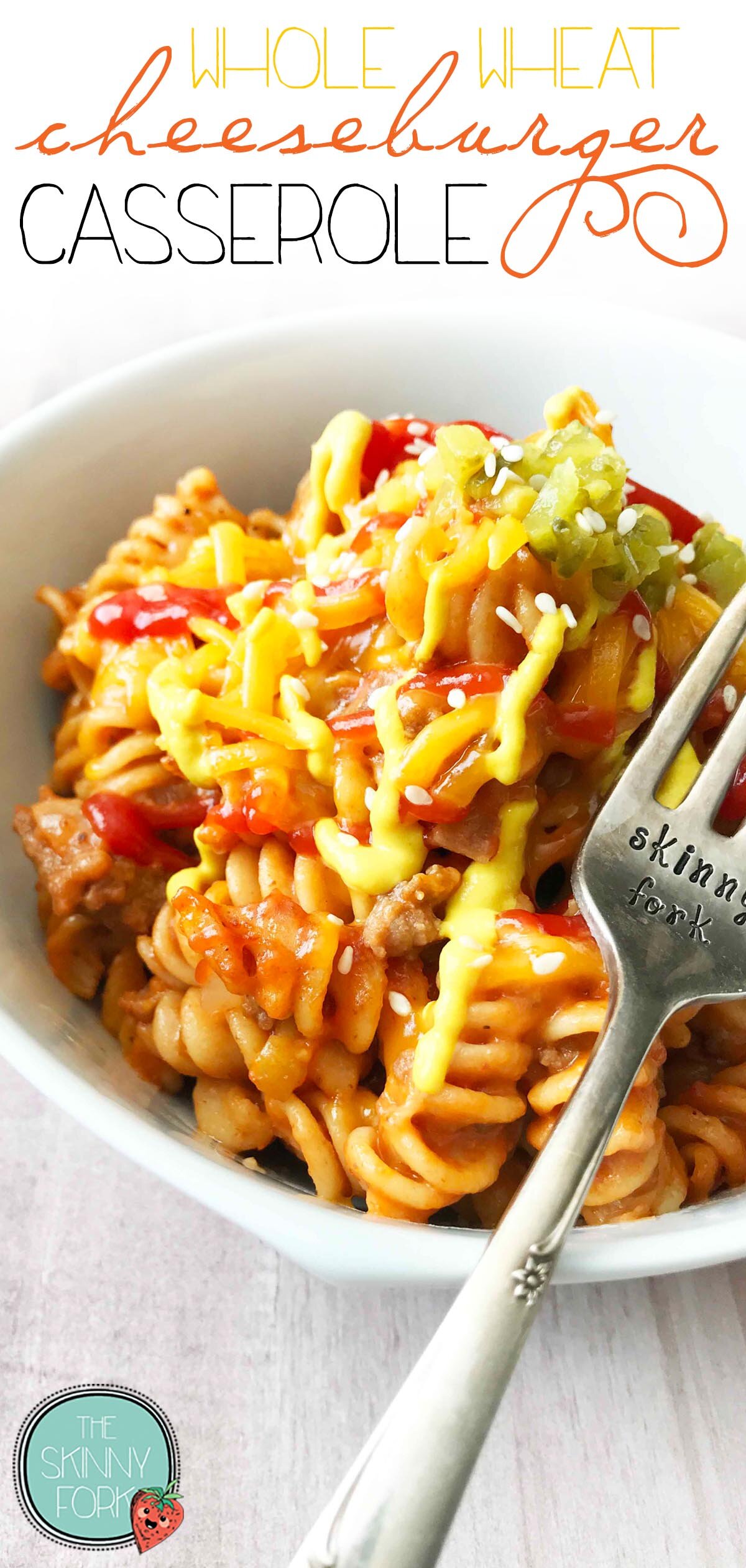 Whole Wheat Cheeseburger Casserole