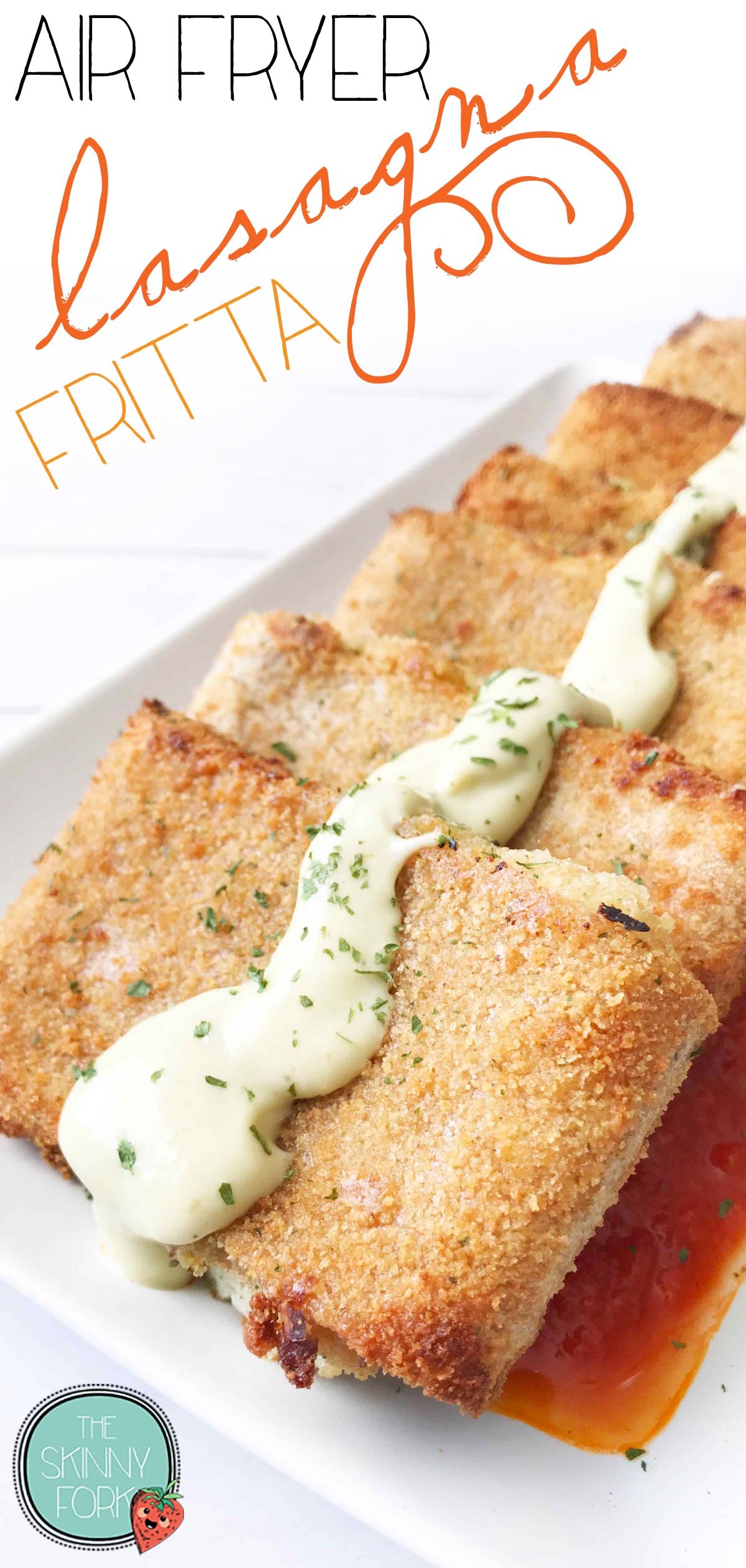 Air Fryer Lasagna Fritta