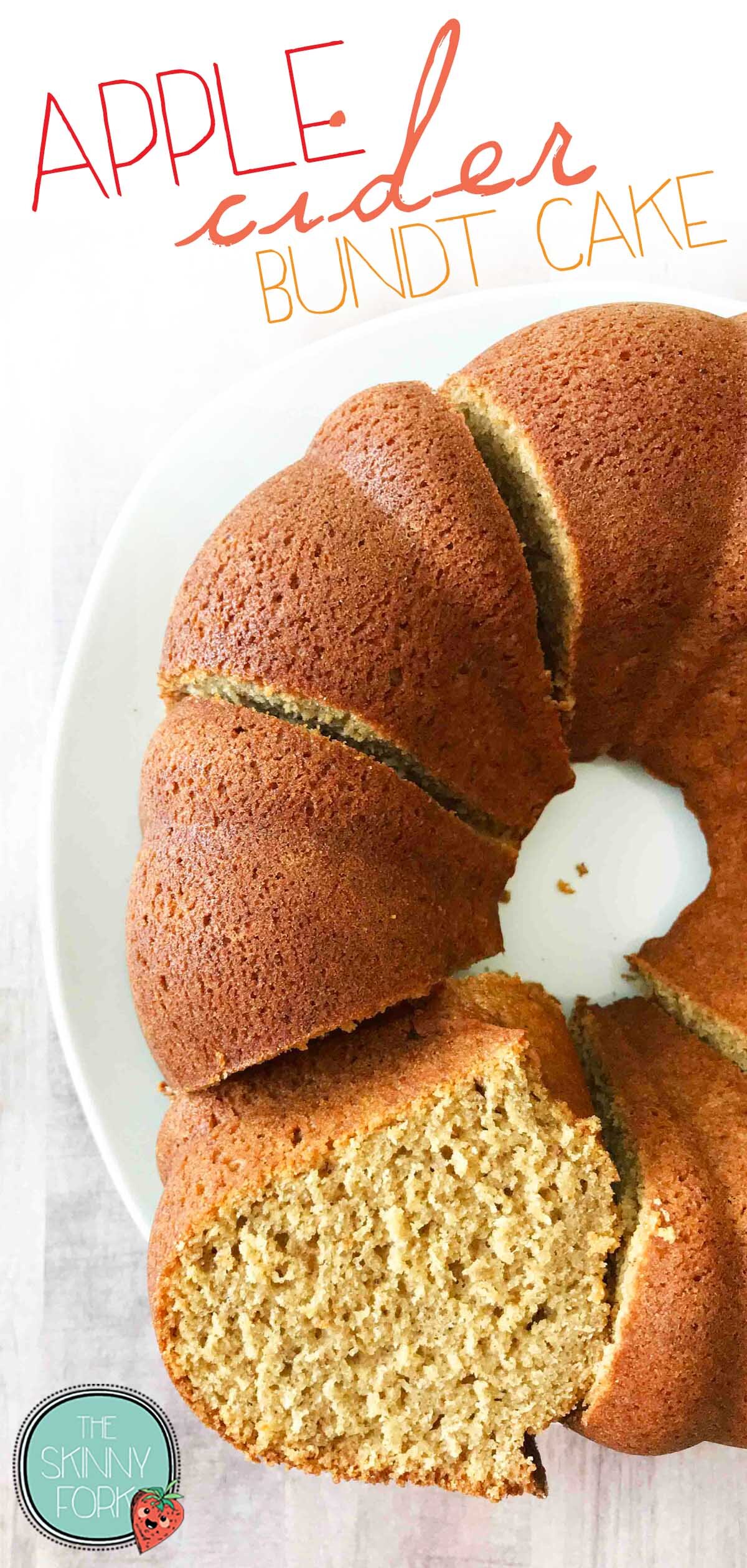 Apple Cider Bundt Cake