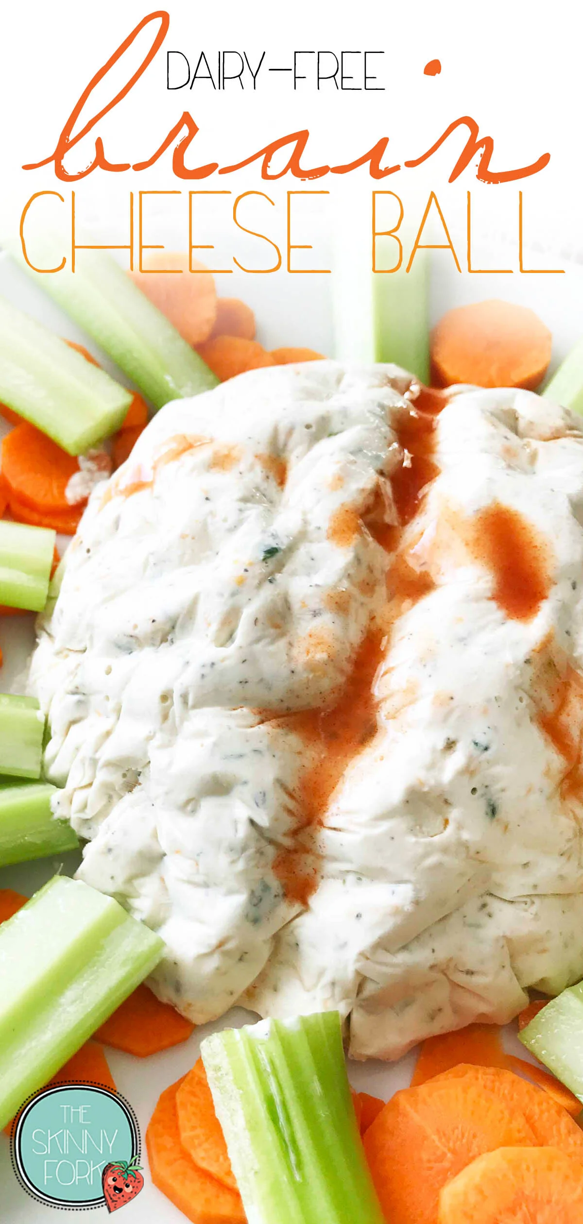 Dairy-Free 'Brain' Cheese Ball