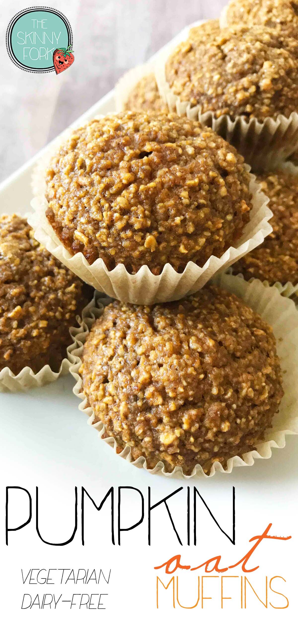 Pumpkin Oat Muffins