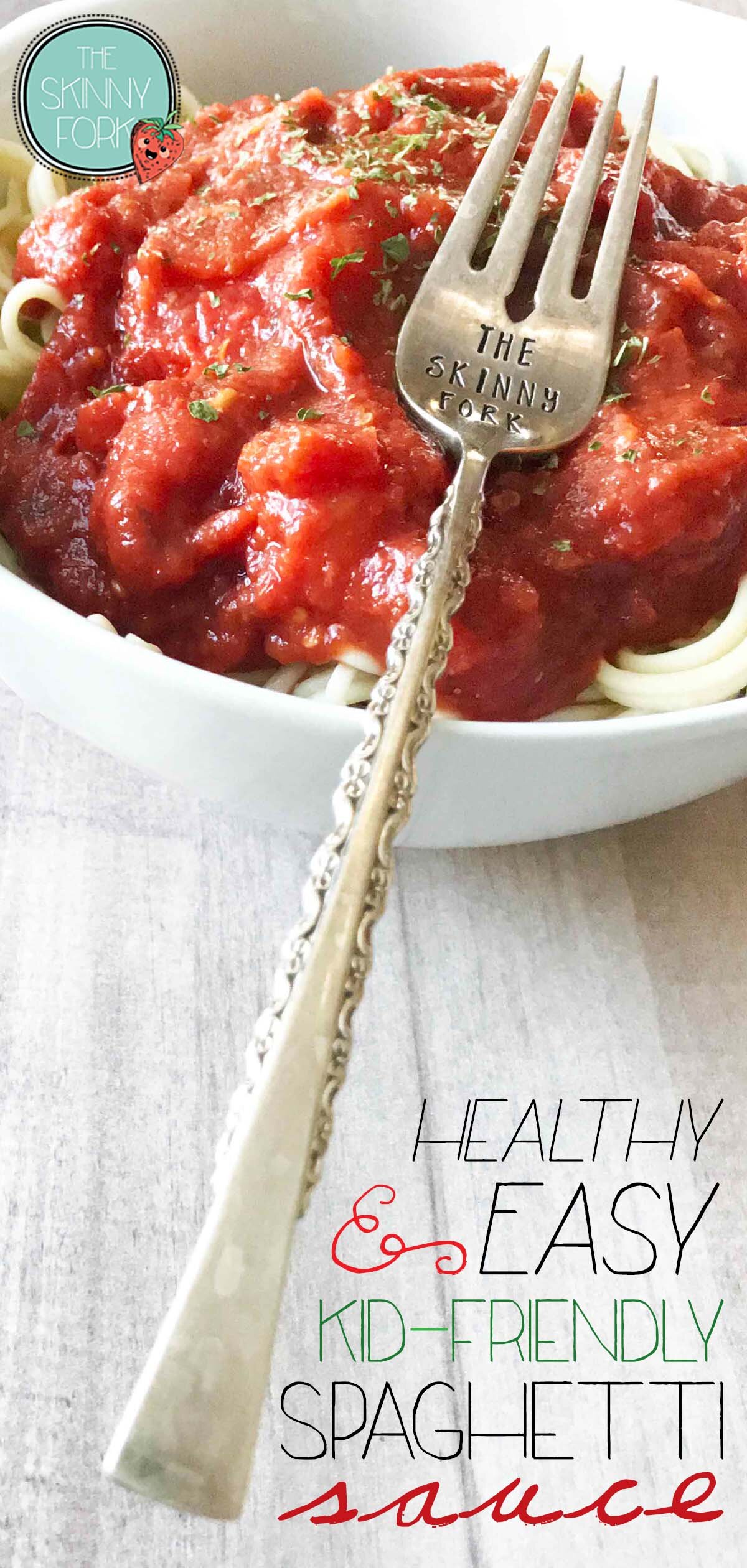 Healthy & Easy Kid-Friendly Spaghetti Sauce