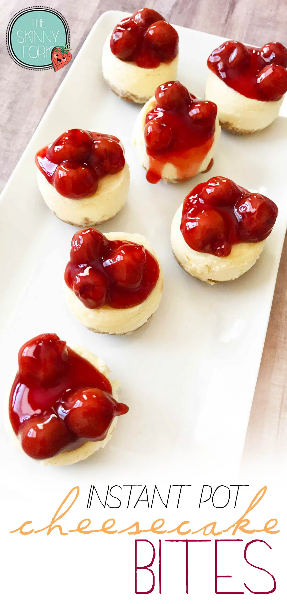 Instant Pot Cheesecake Bites