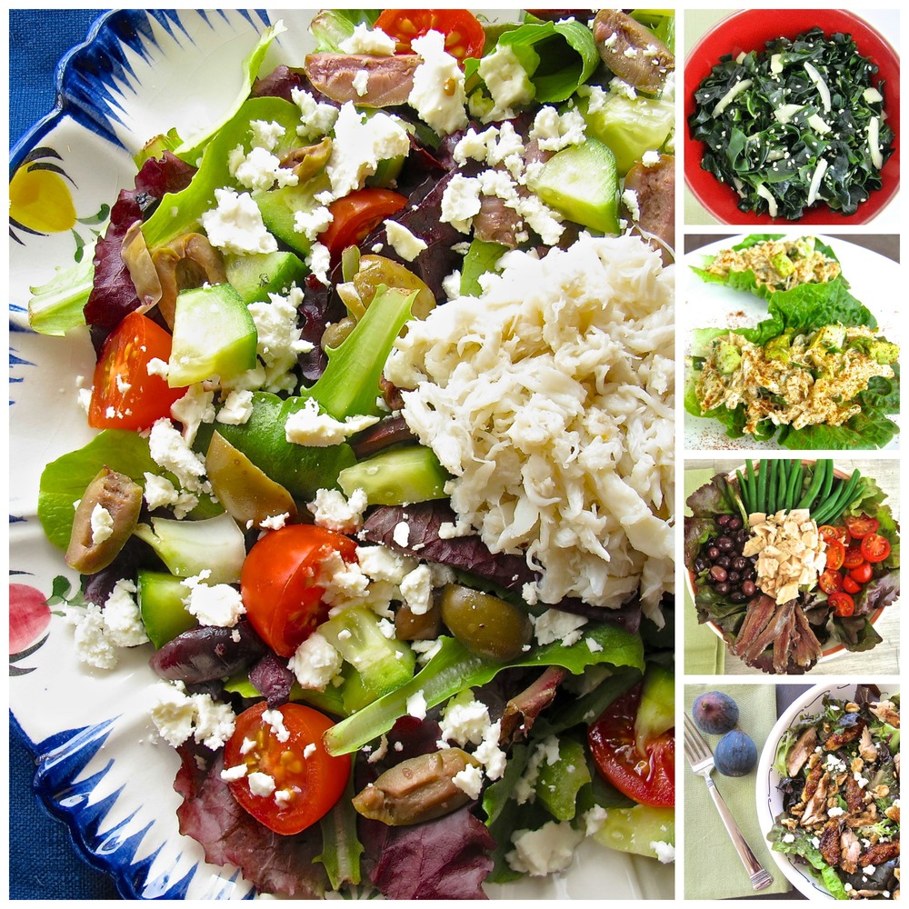 A vibrant bowl of healthy modern salad with fresh vegetables and a light dressing, perfect for a nutritious lunch.
