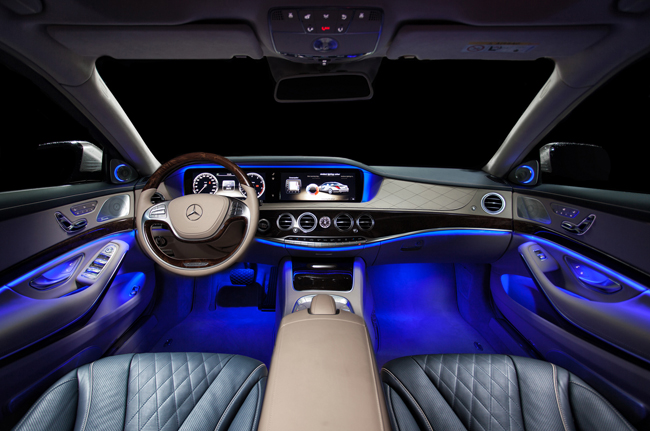 Mercedes w222 Night Interior