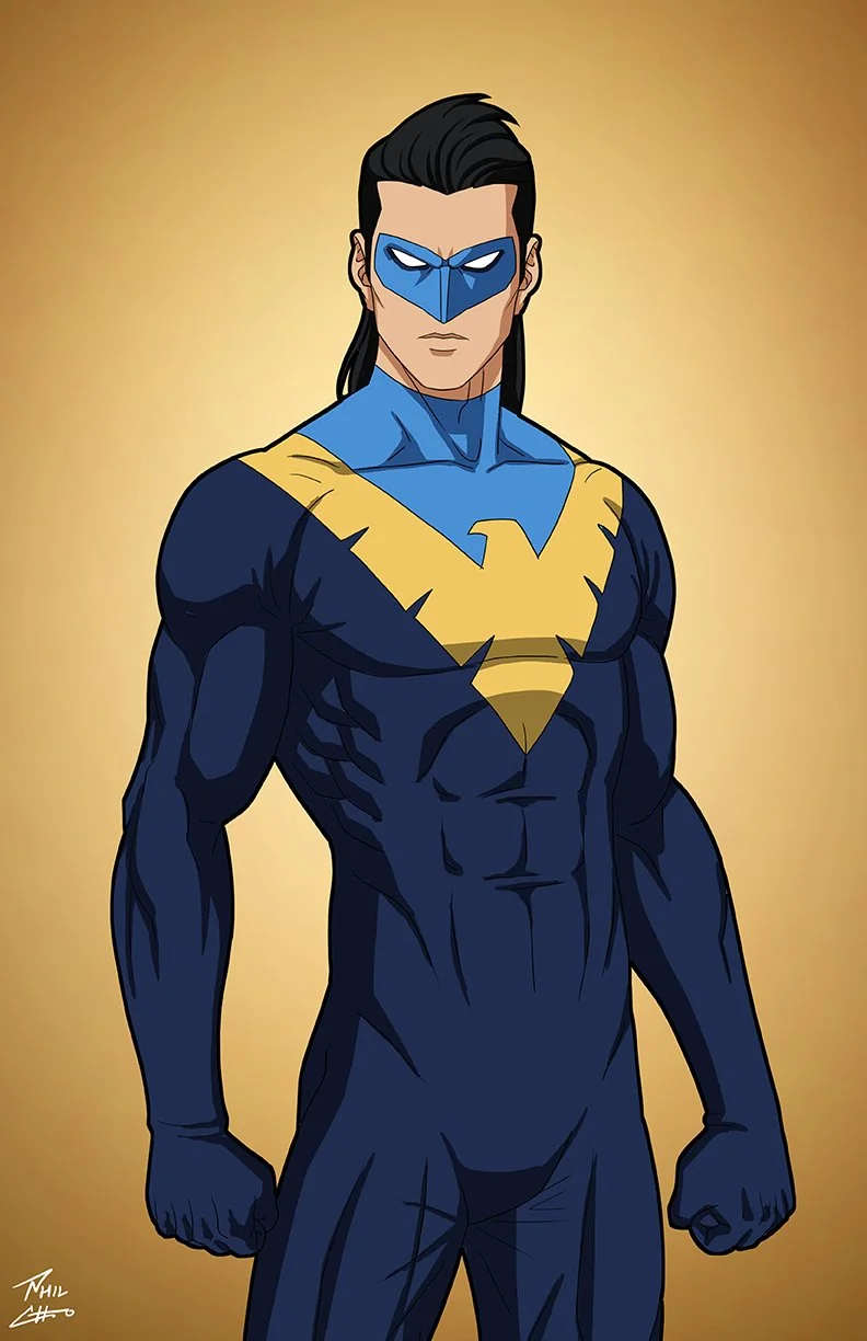 Animated Nightwing (New Suit Slot) at Batman: Arkham Knight Nexus - Mods  and community, image size:792x1224