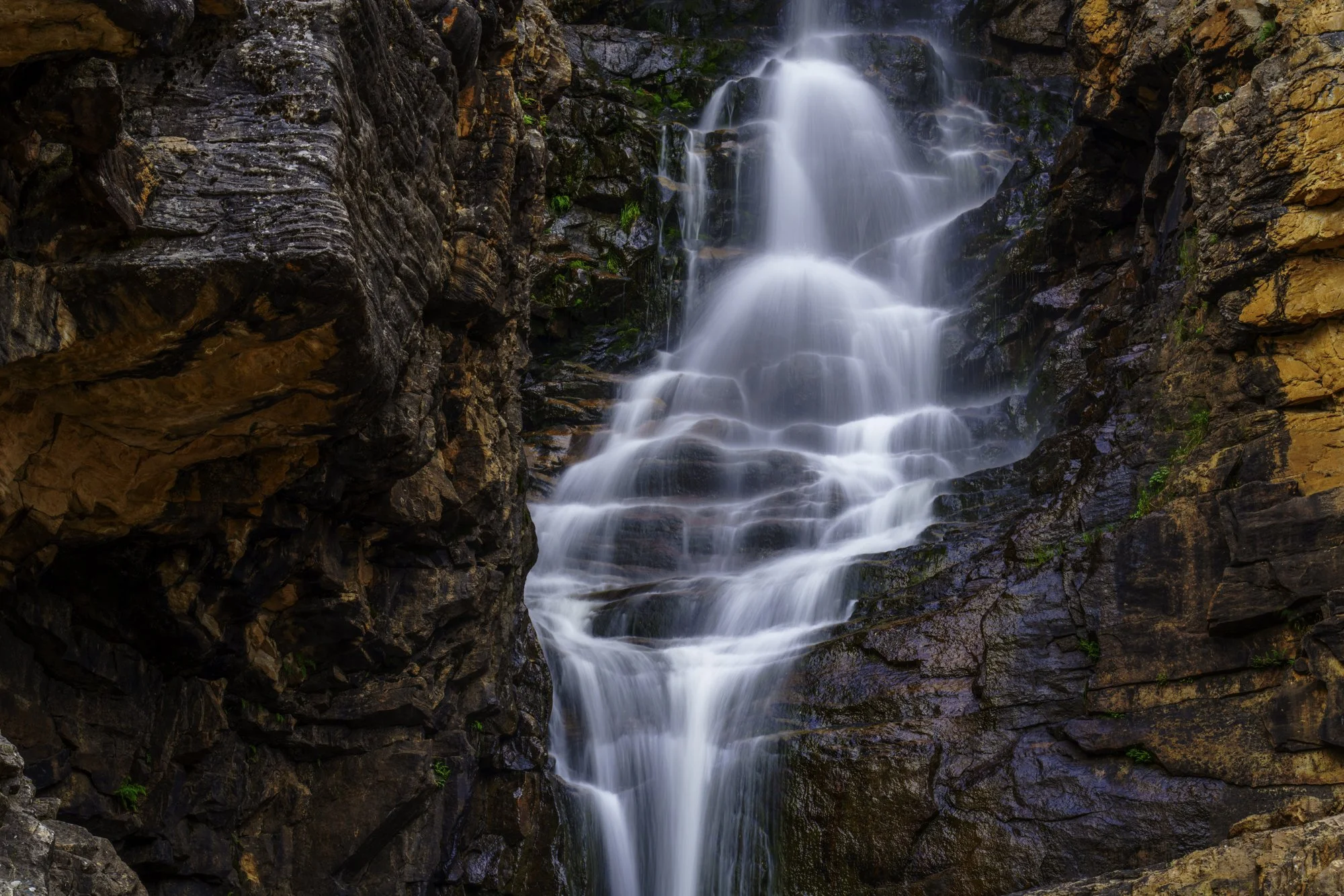 Waterfall, Utah canyon