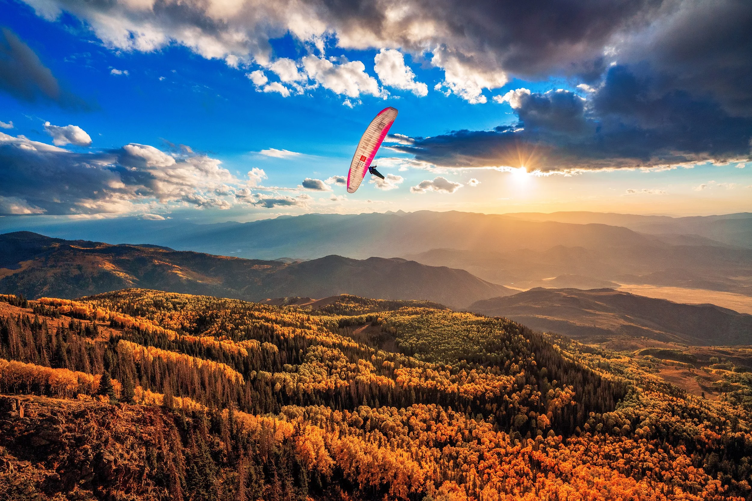 Paragliding, Wasatch Utah