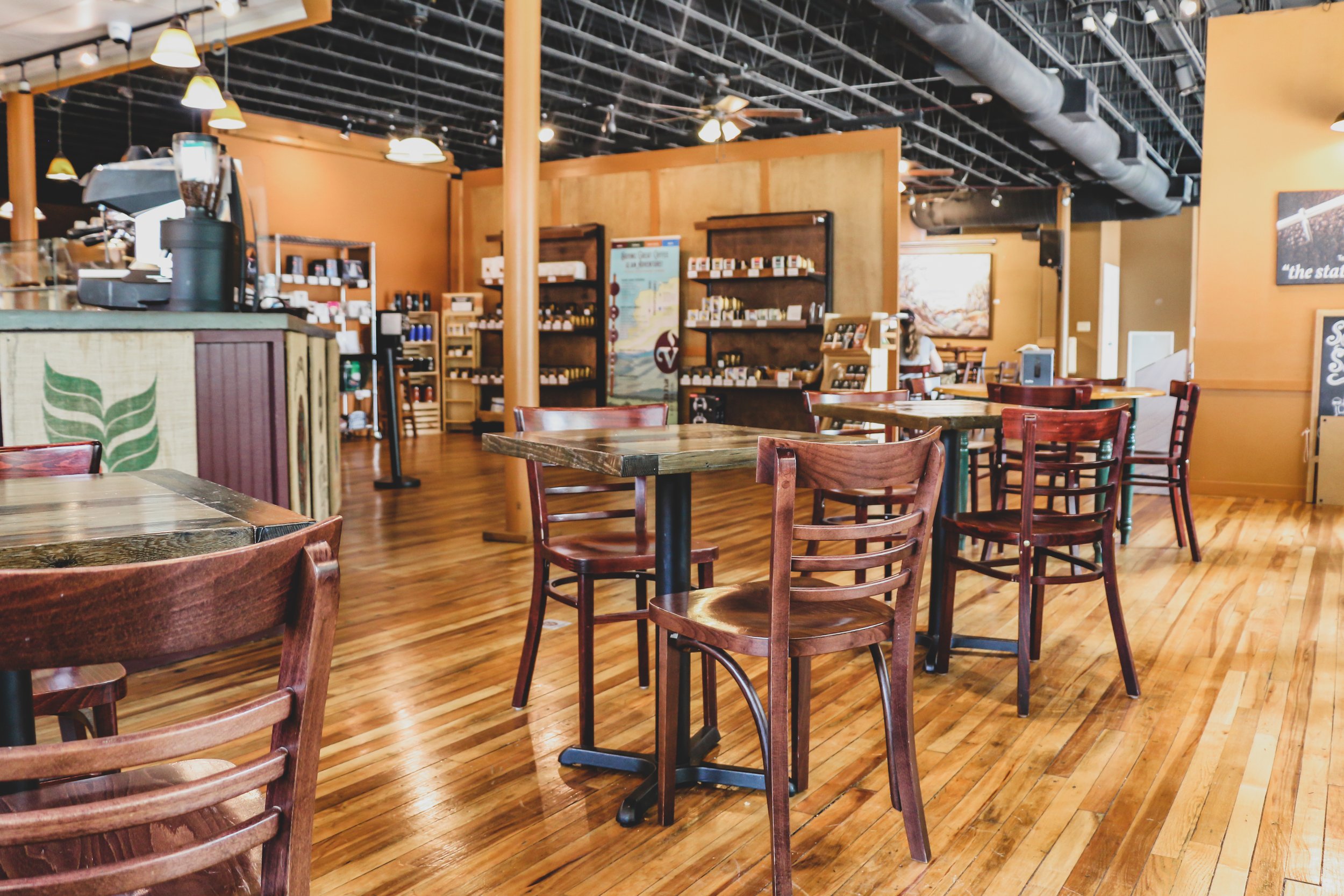 Interior of Cafe