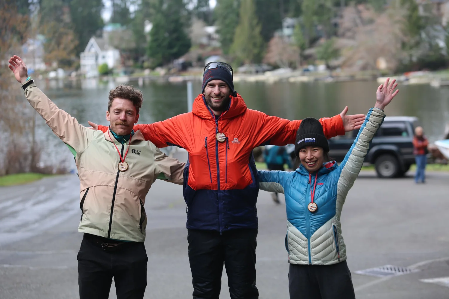 The 2026 Frostbite to Fitness podium