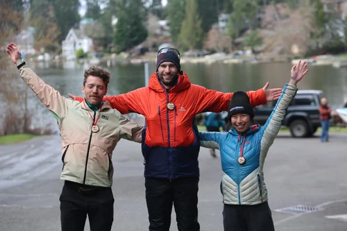 The 2026 Frostbite to Fitness podium