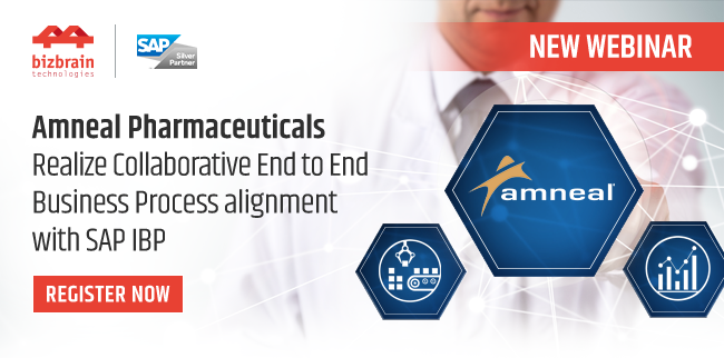 Amneal Pharmaceuticals. Realize Collaborative End to End Business Process alignment with SAP IBP