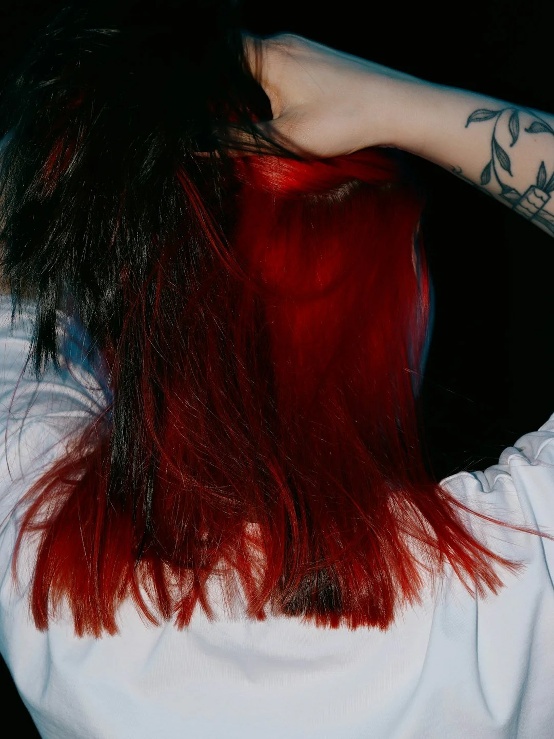 Color correction service to fix hair color