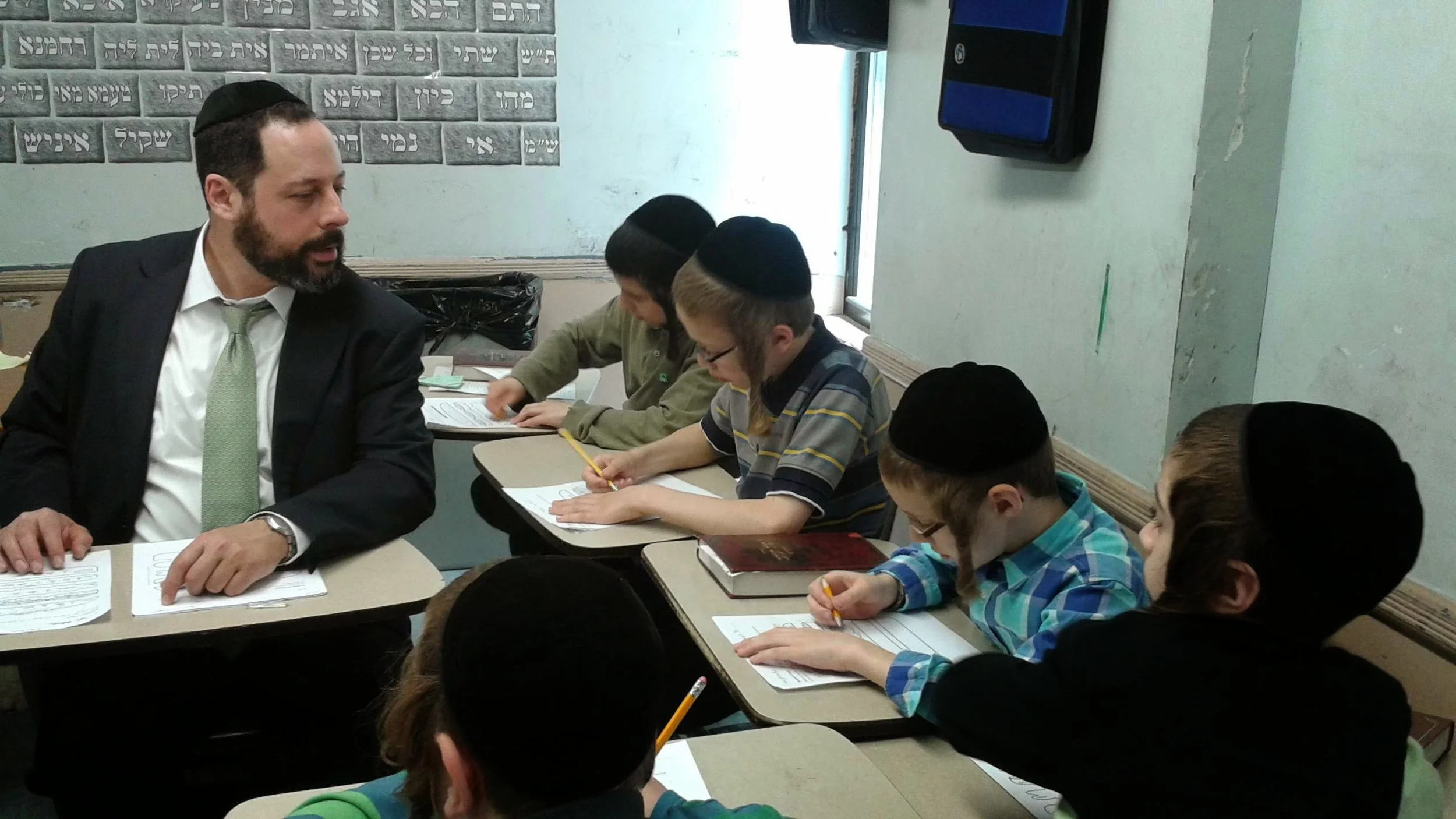 Students working through a Write It Right exercise