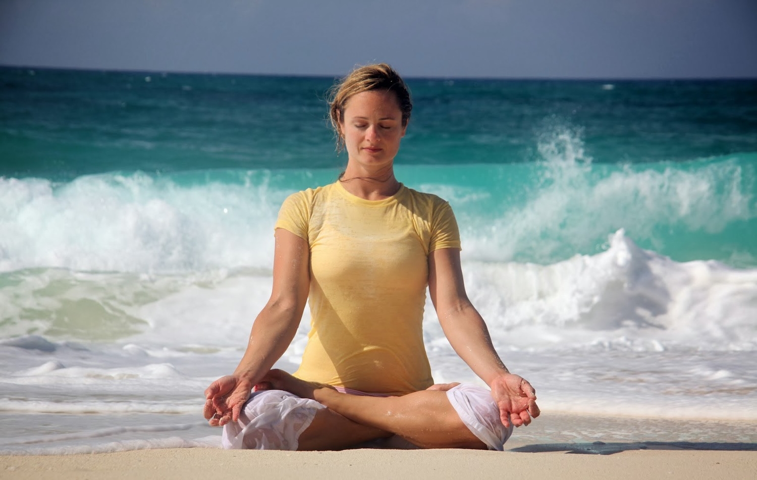 Медитация от панических атак. Медитация пранаяма. Йога медитация. Расслабление. Медитация на море.
