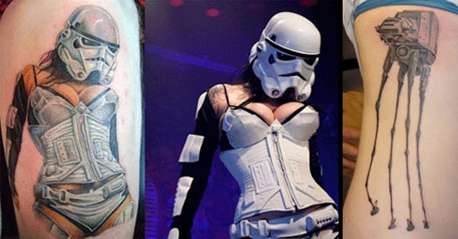 Crazy STAR WARS Tattoos - Photo Collection.