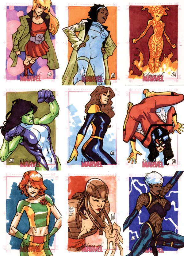 Герои марвел женщины список с картинками на русском