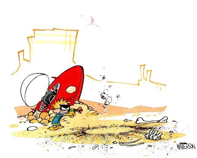 BSC2020 McMordain's crashed Spaceman Spiff ship