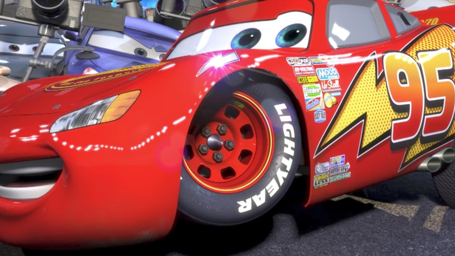 ...the untold story of Lightning McQueen," but in fact, it's ...
