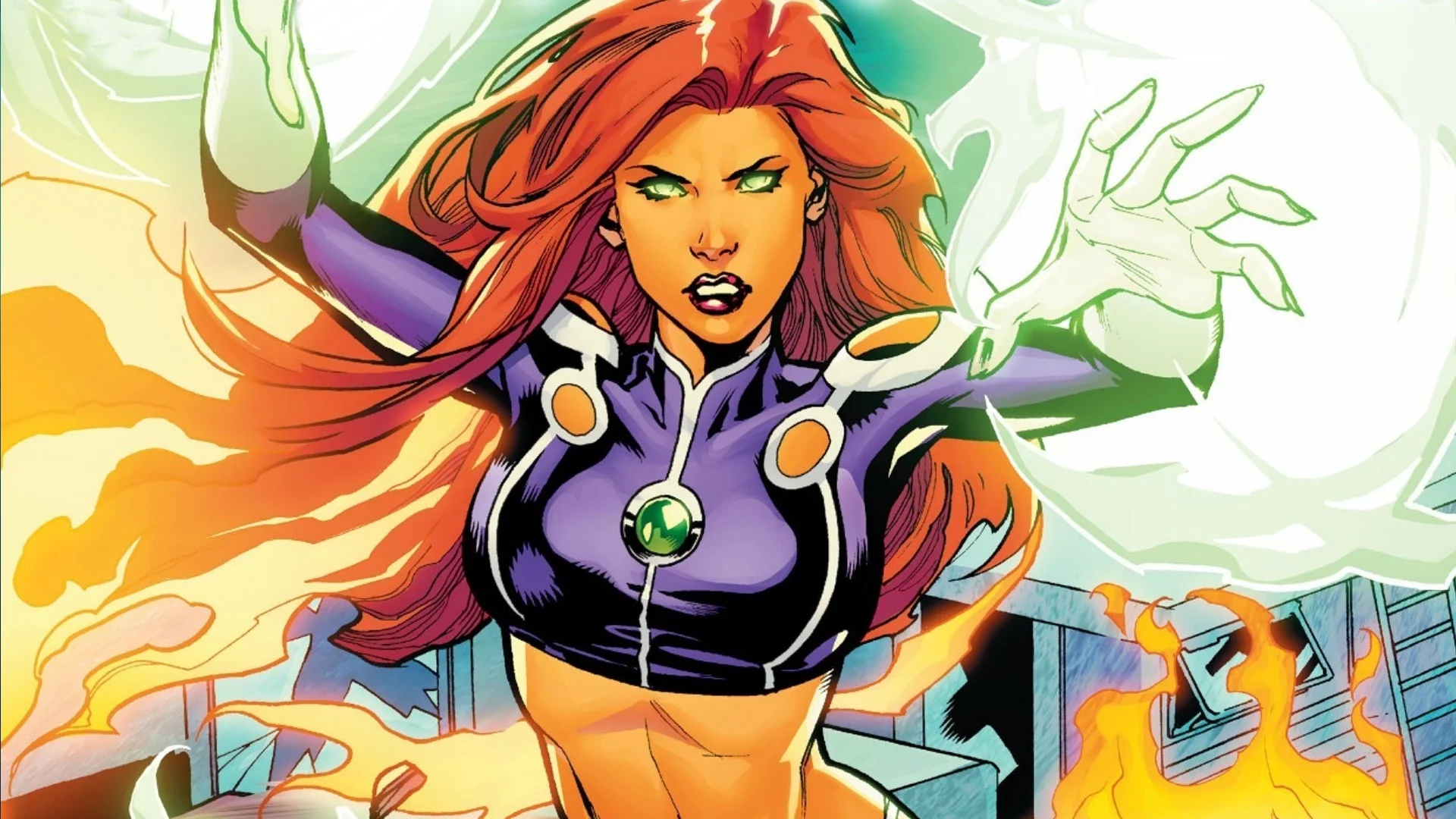 Starfire's Shared Shower
