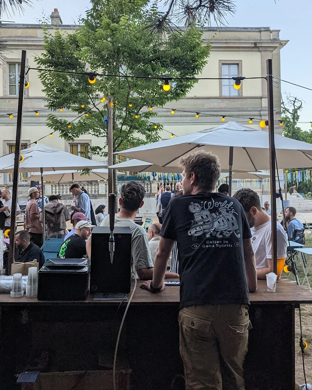 Sandro at Oatly Party, Geneva