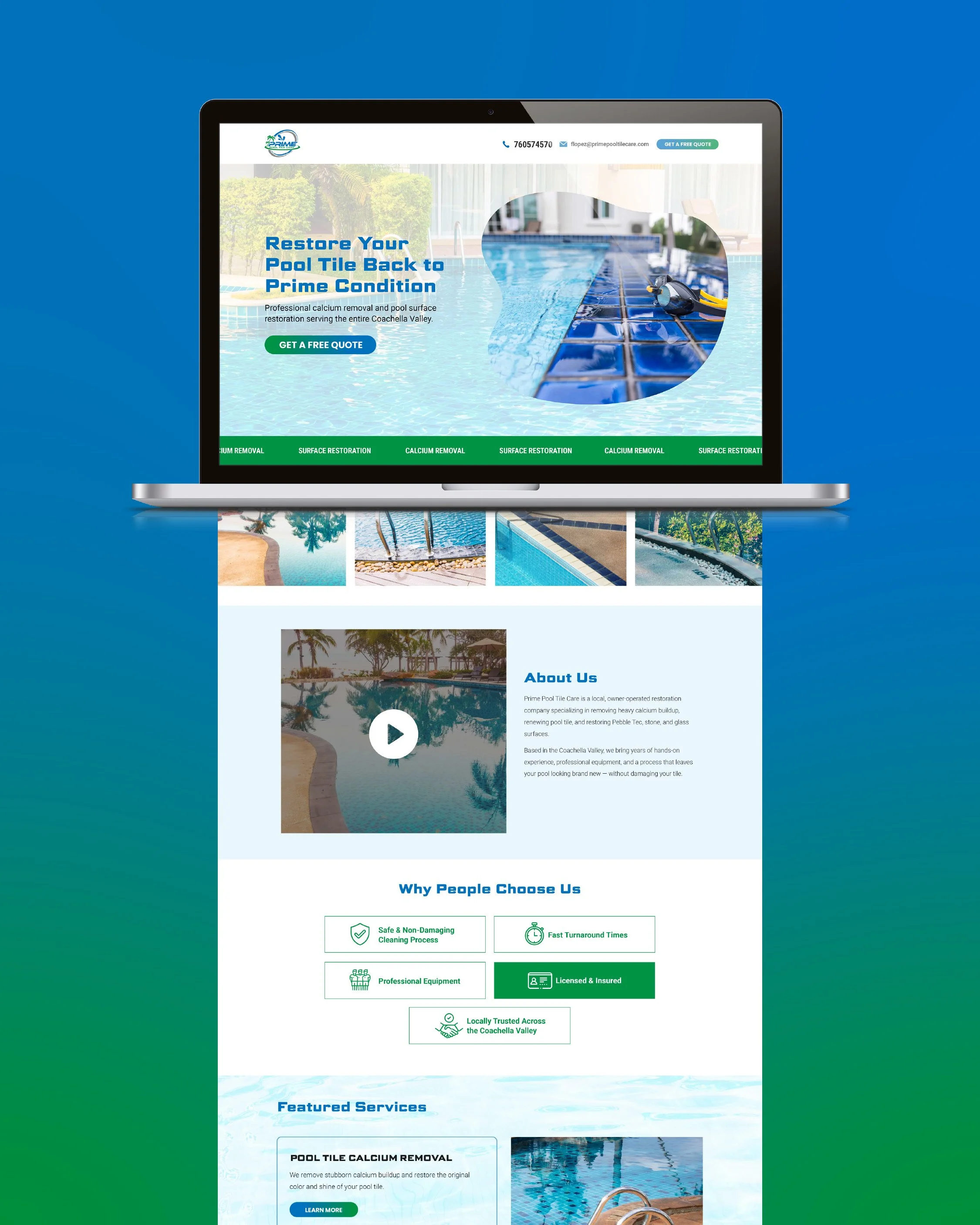 Prime Pool Tile Care
