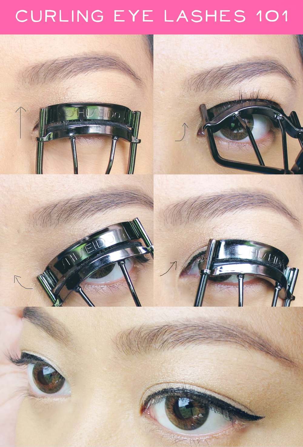 Brushworks - How to use Pro Lash Curler with Comb 