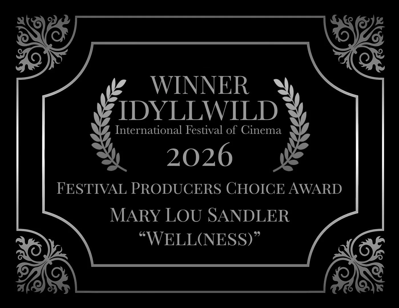 Idyllwild International Festival of Cinema 2026:Festival Producers Choice Award