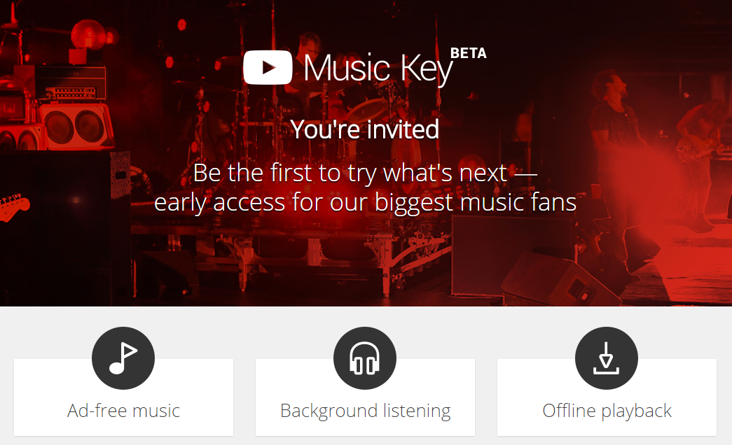 Google Music Beta. Youtube Music. Music Key. Enjoy Music anytime anywhere.