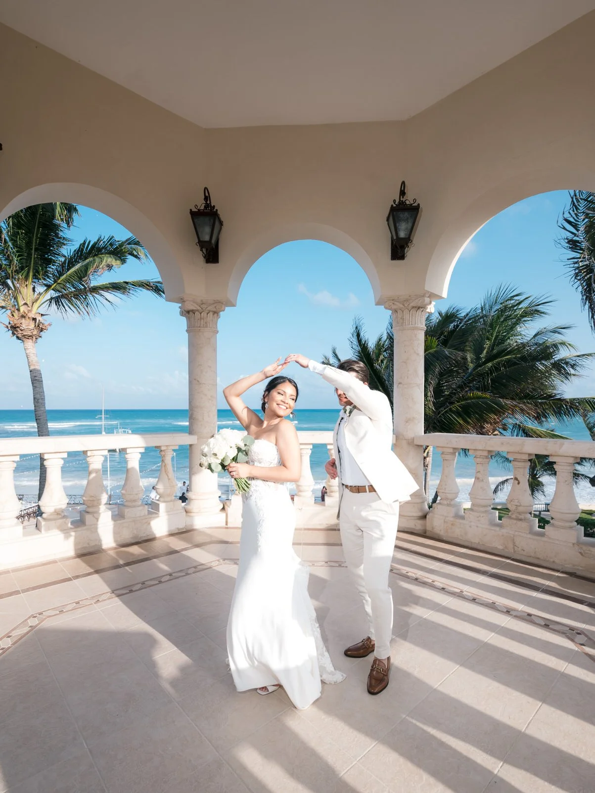 Boda en Villa La Joya, Playa del Carmen, Riviera Maya, fotografiada por Gaber Studio