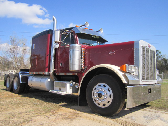 Blue Peterbilt 379