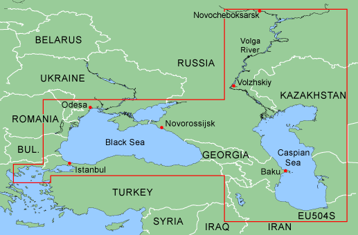 Черное и каспийское море