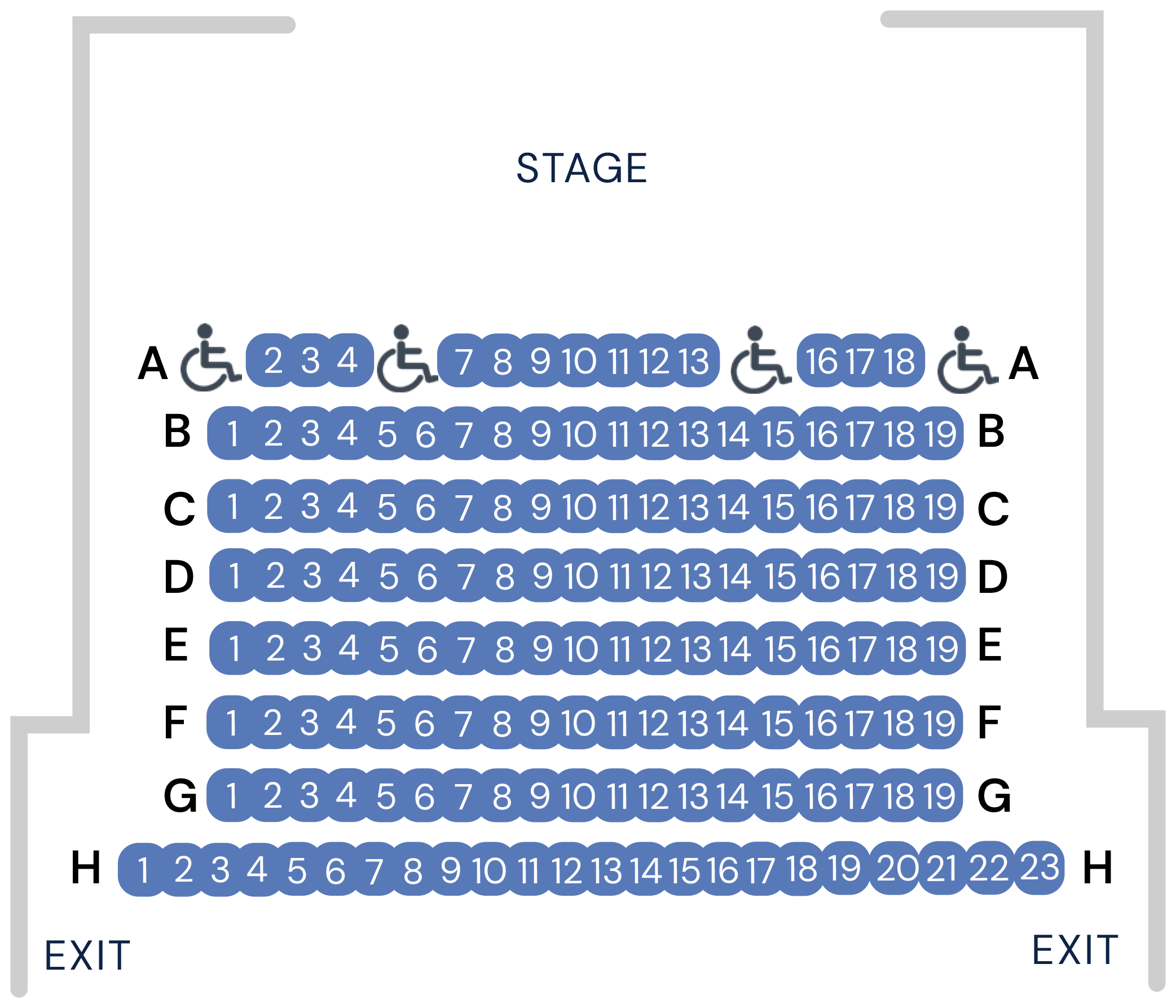Waxlax Stage Proscenium Configuration