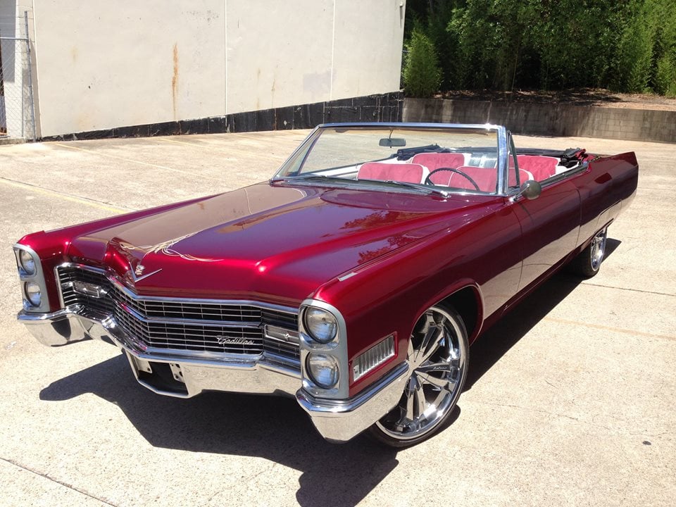 Кадиллак кабриолет Convertible
