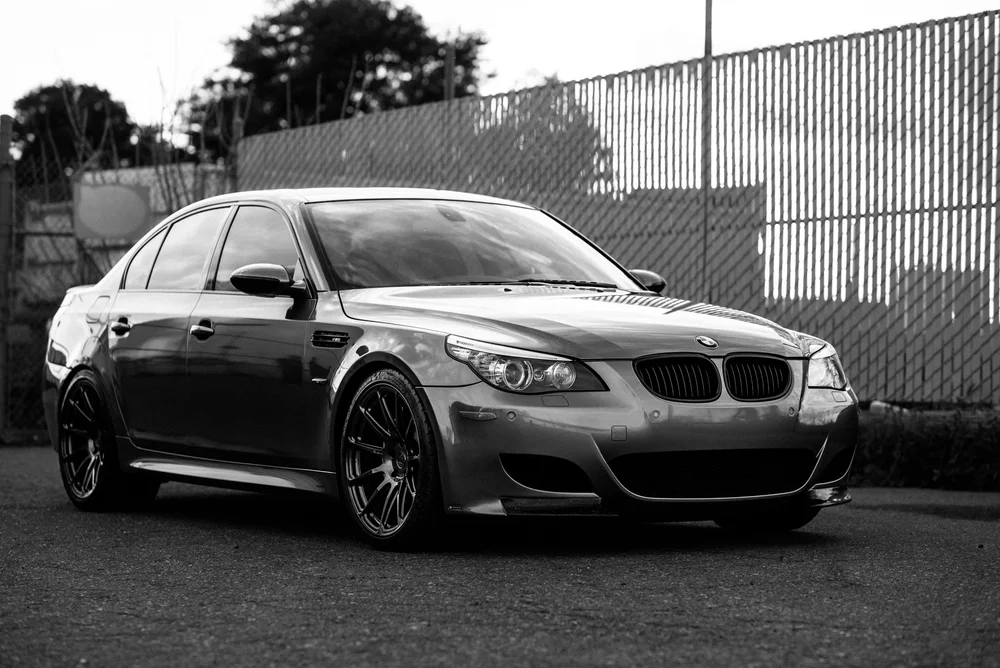 Белый дым bmw e90