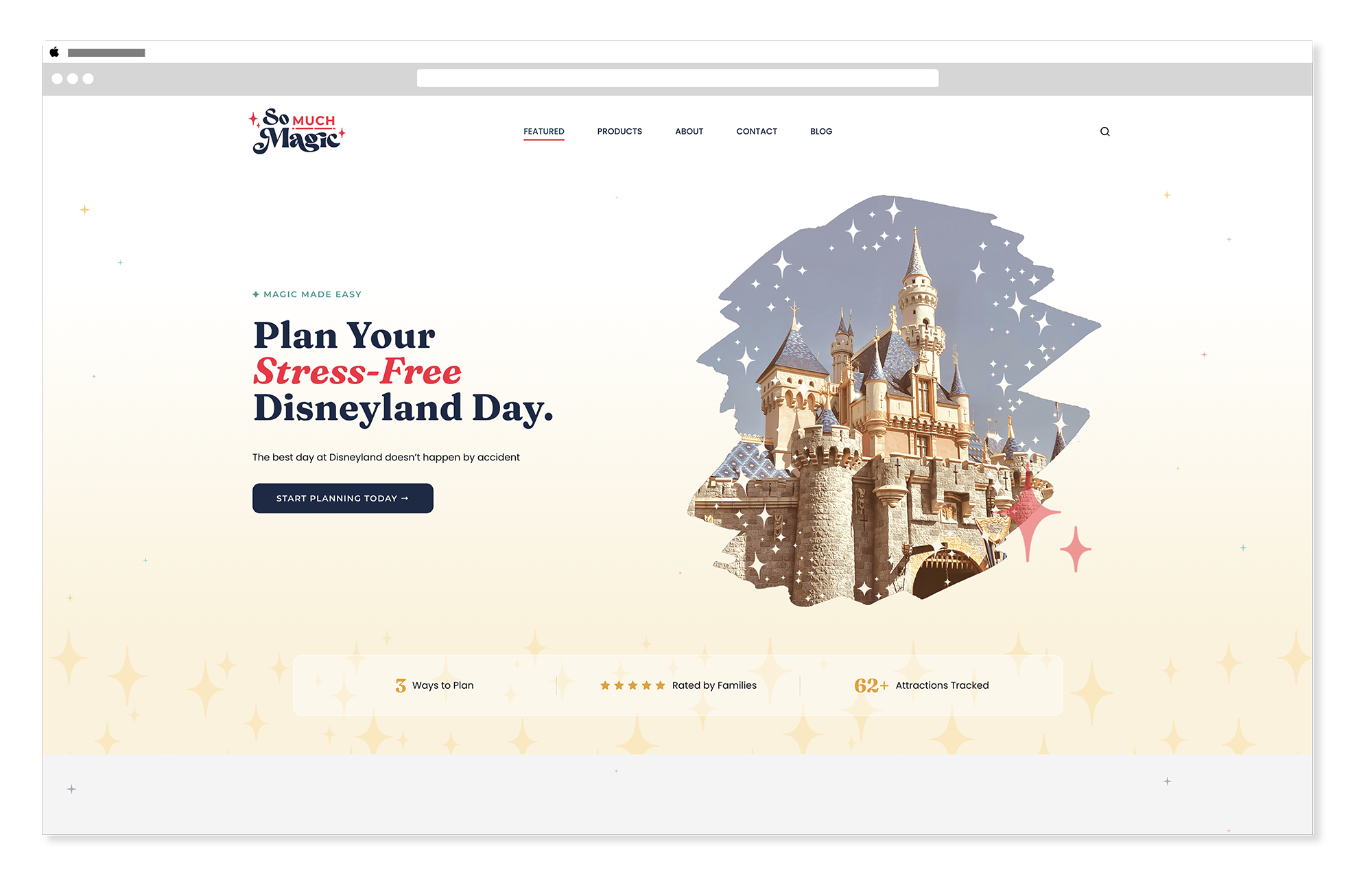 So Much Magic homepage hero