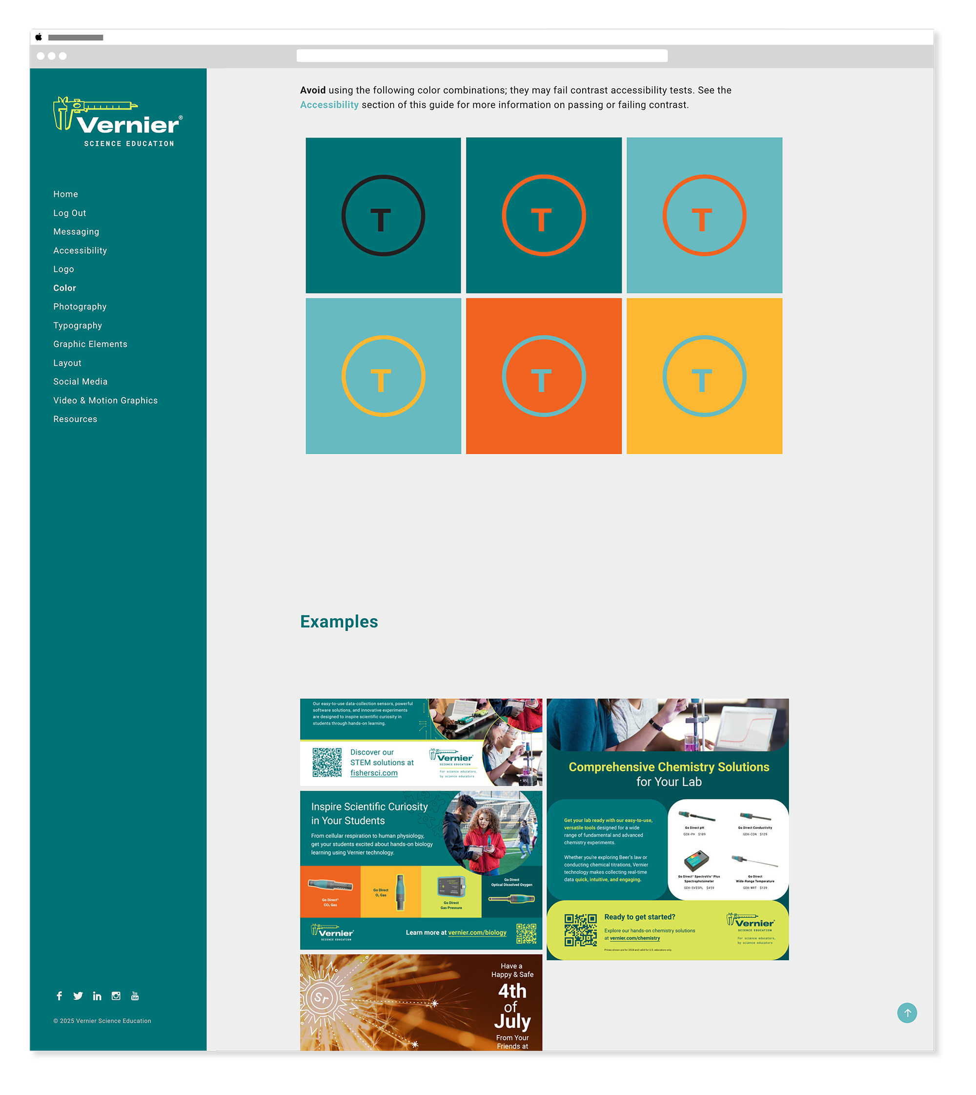 Vernier brand guide color mid 4