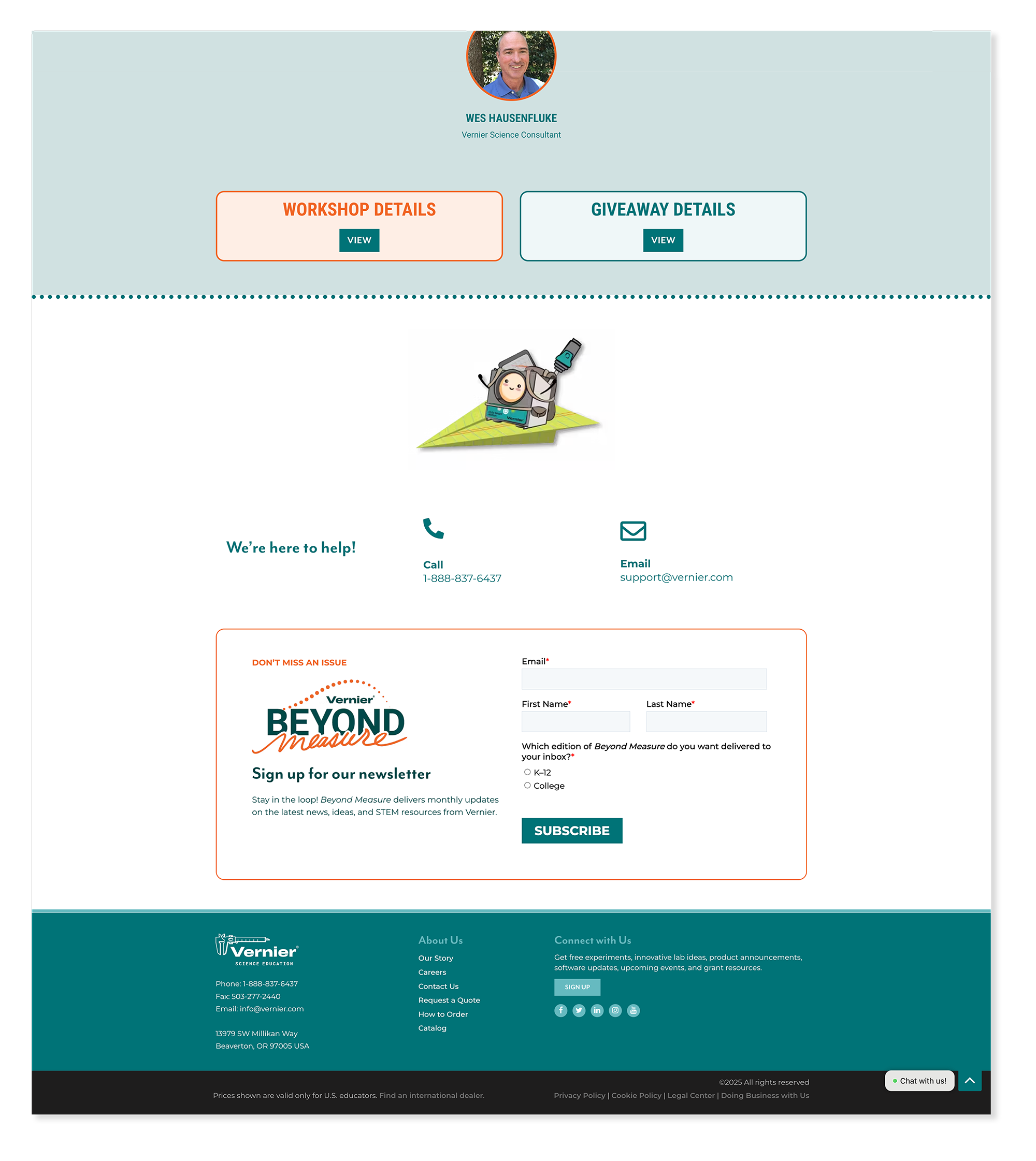 NSTA 2025 — main footer