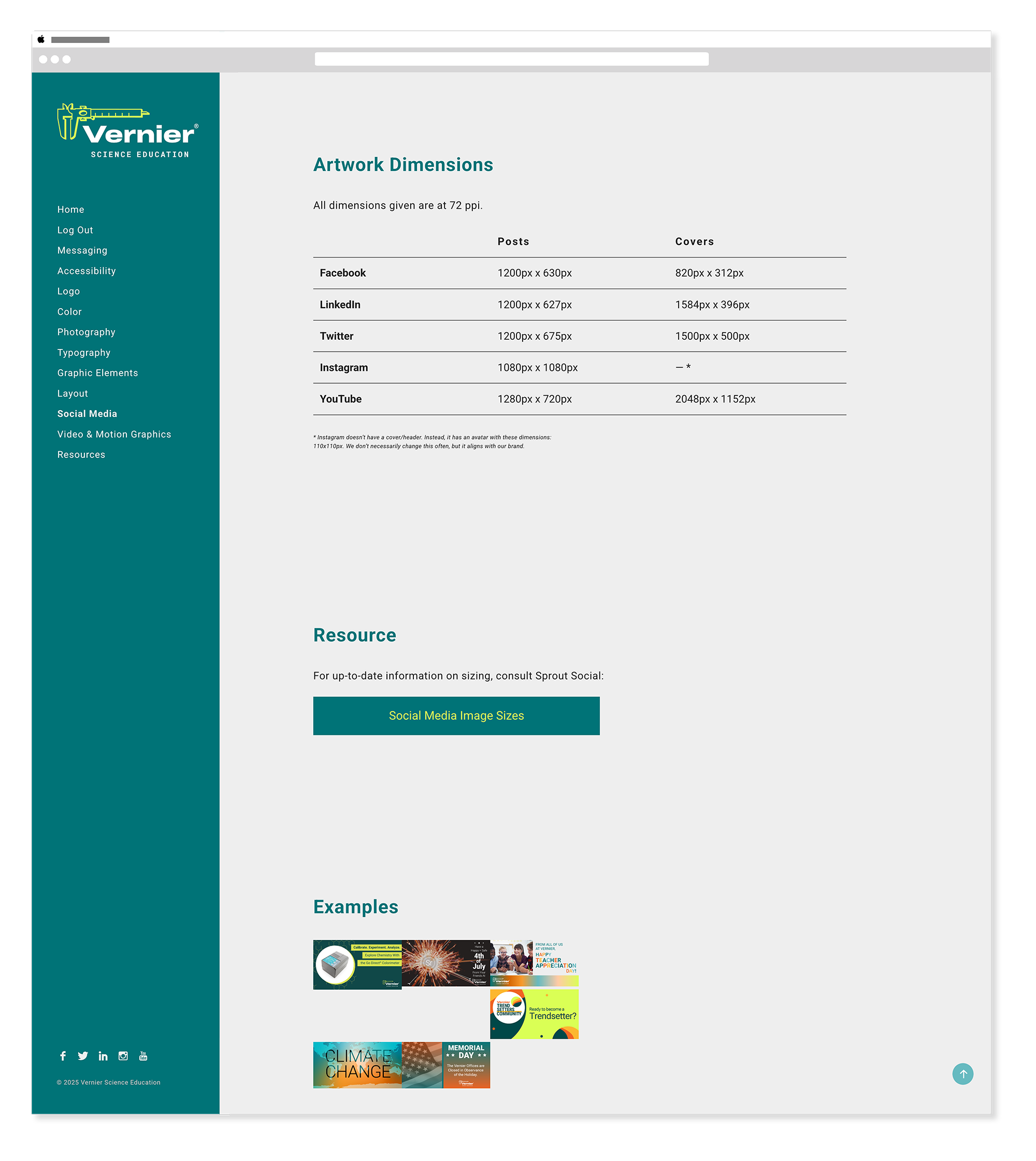 Vernier brand guide social media mid 3