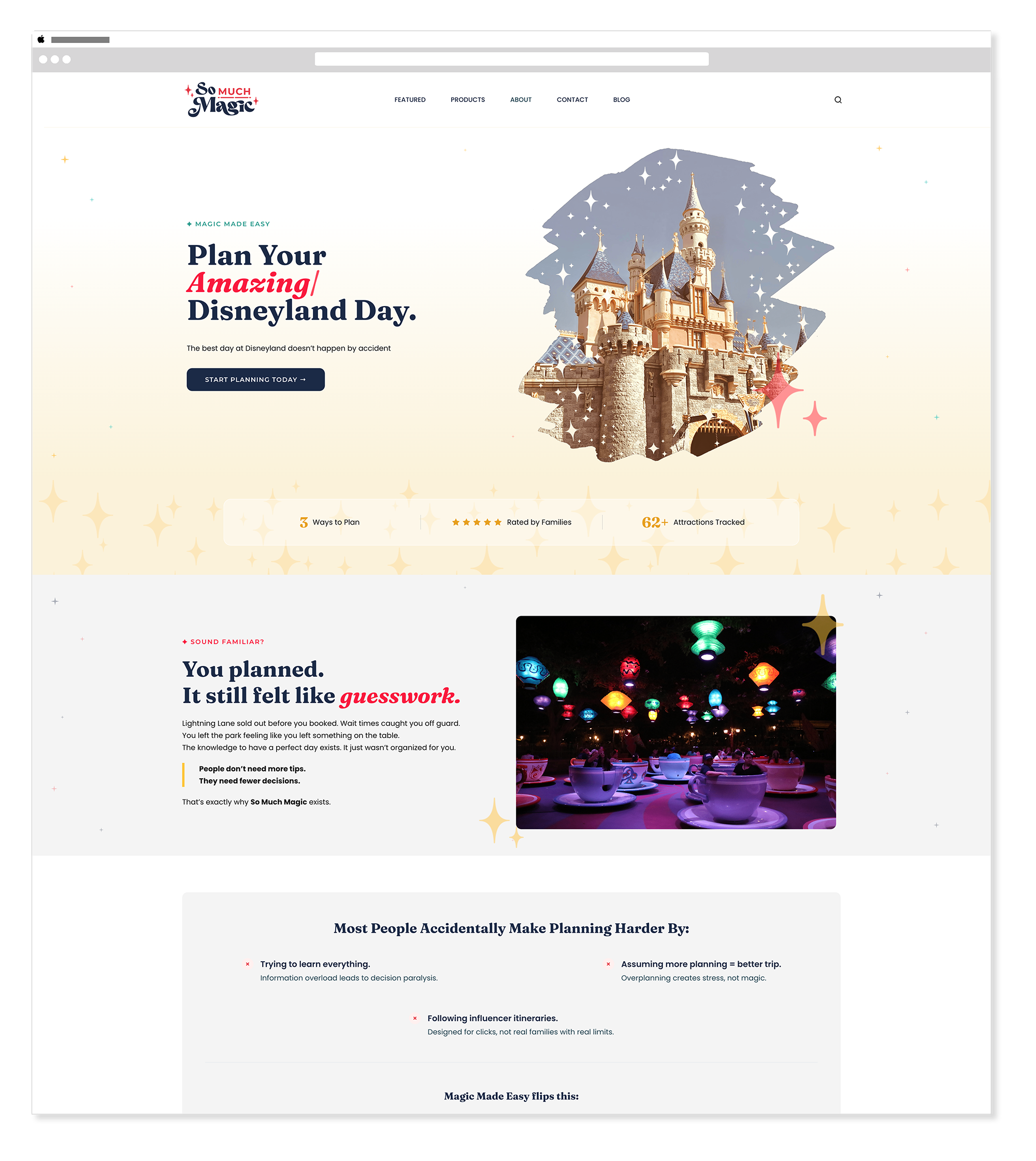 So Much Magic homepage header