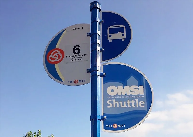 TriMet OMSI Shuttle campaign