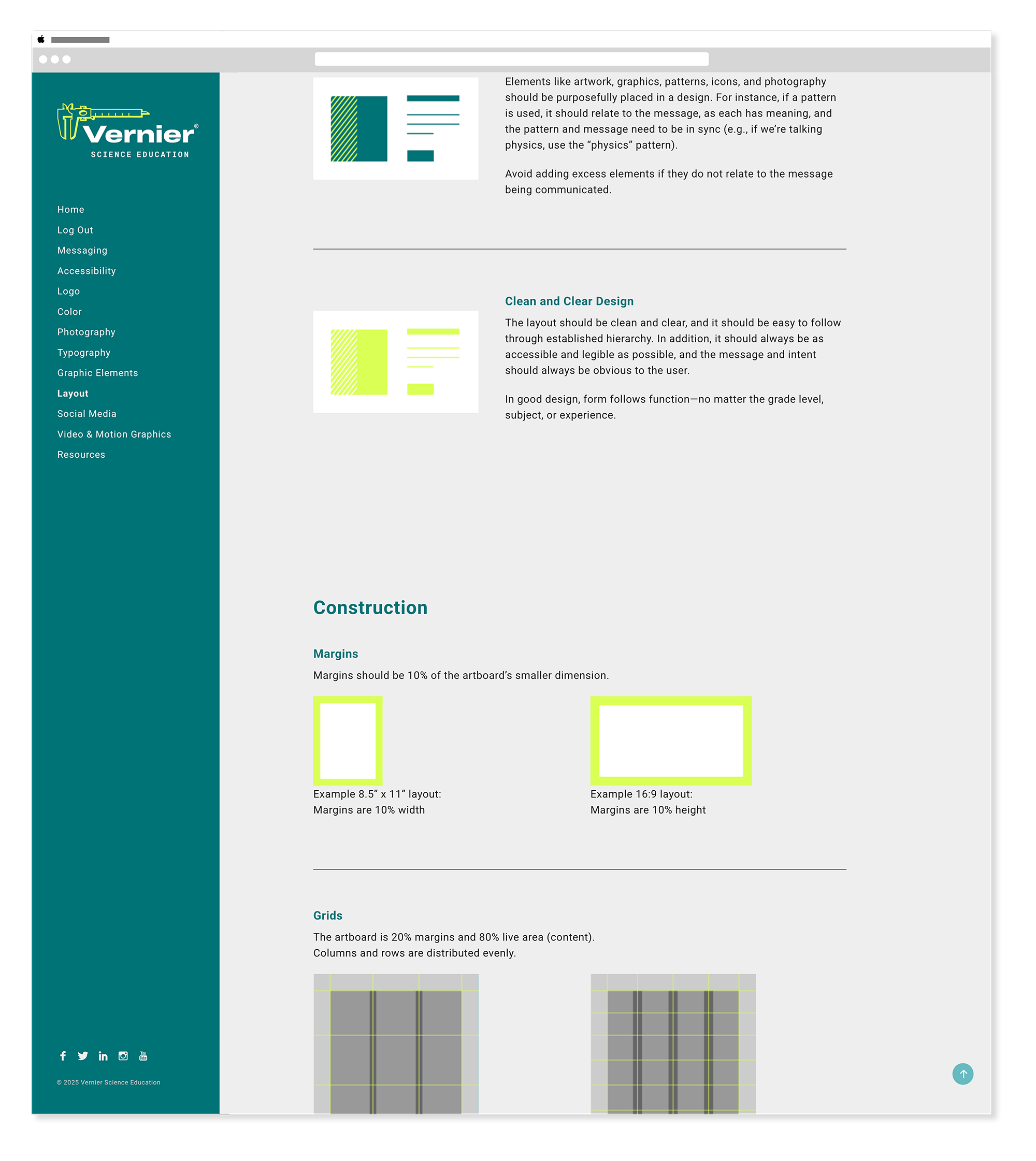 Vernier brand guide layout mid 1