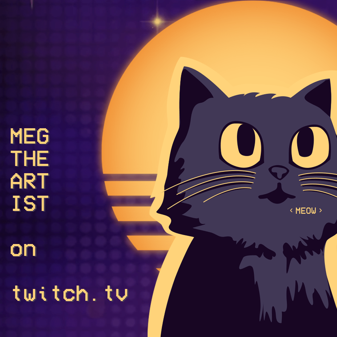 Meg the Artist channel banner