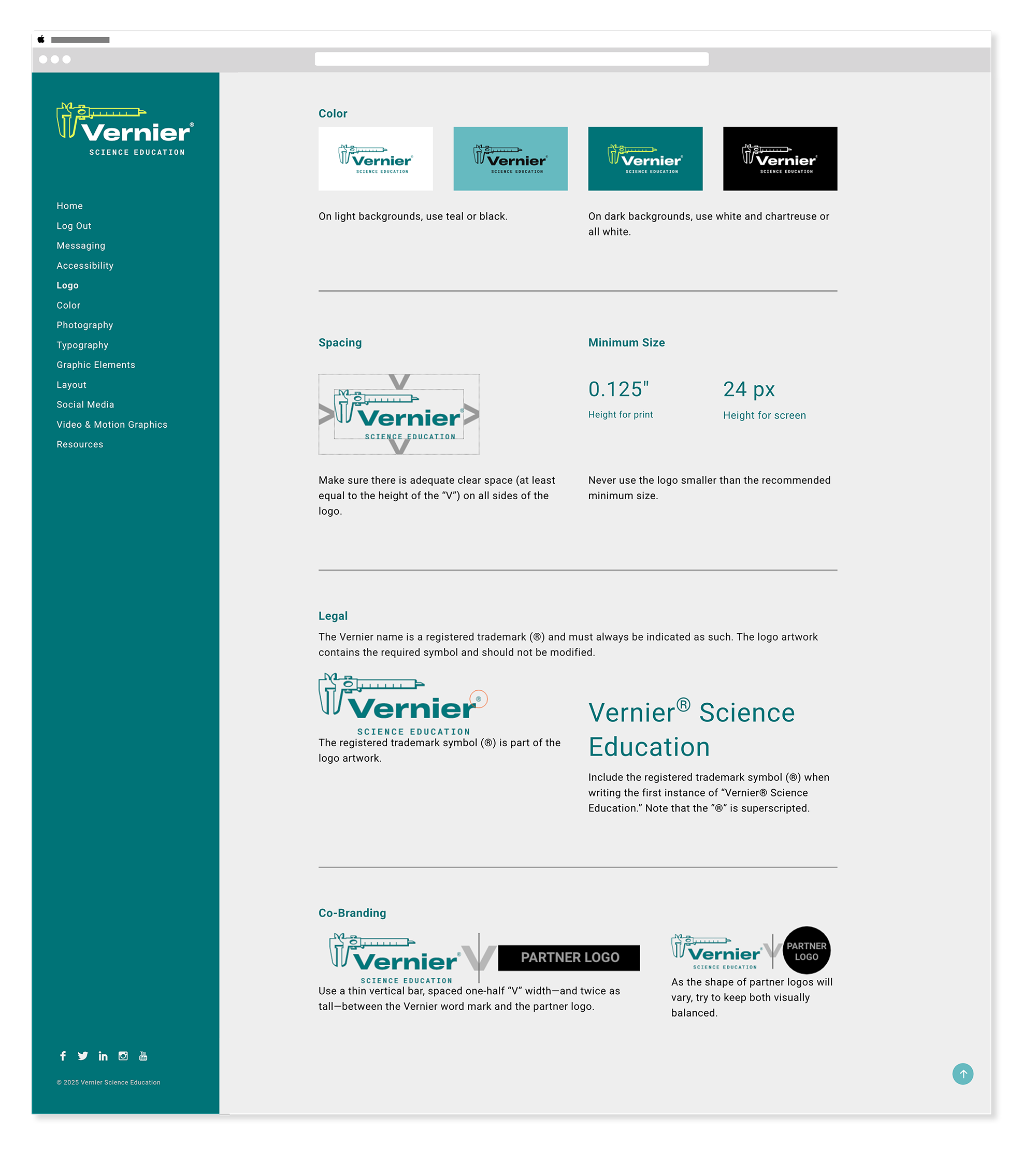 Vernier brand guide logo mid 2