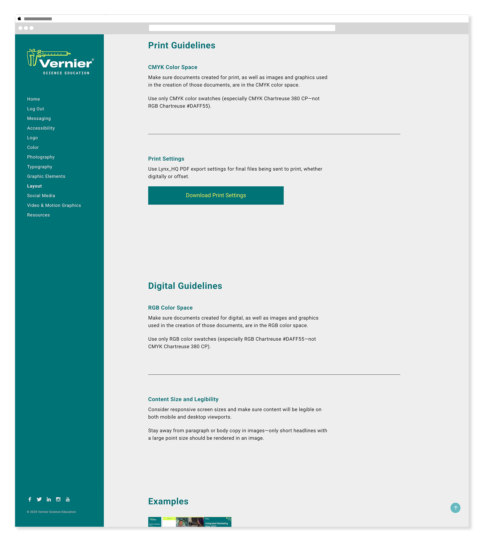 Vernier brand guide layout mid 3