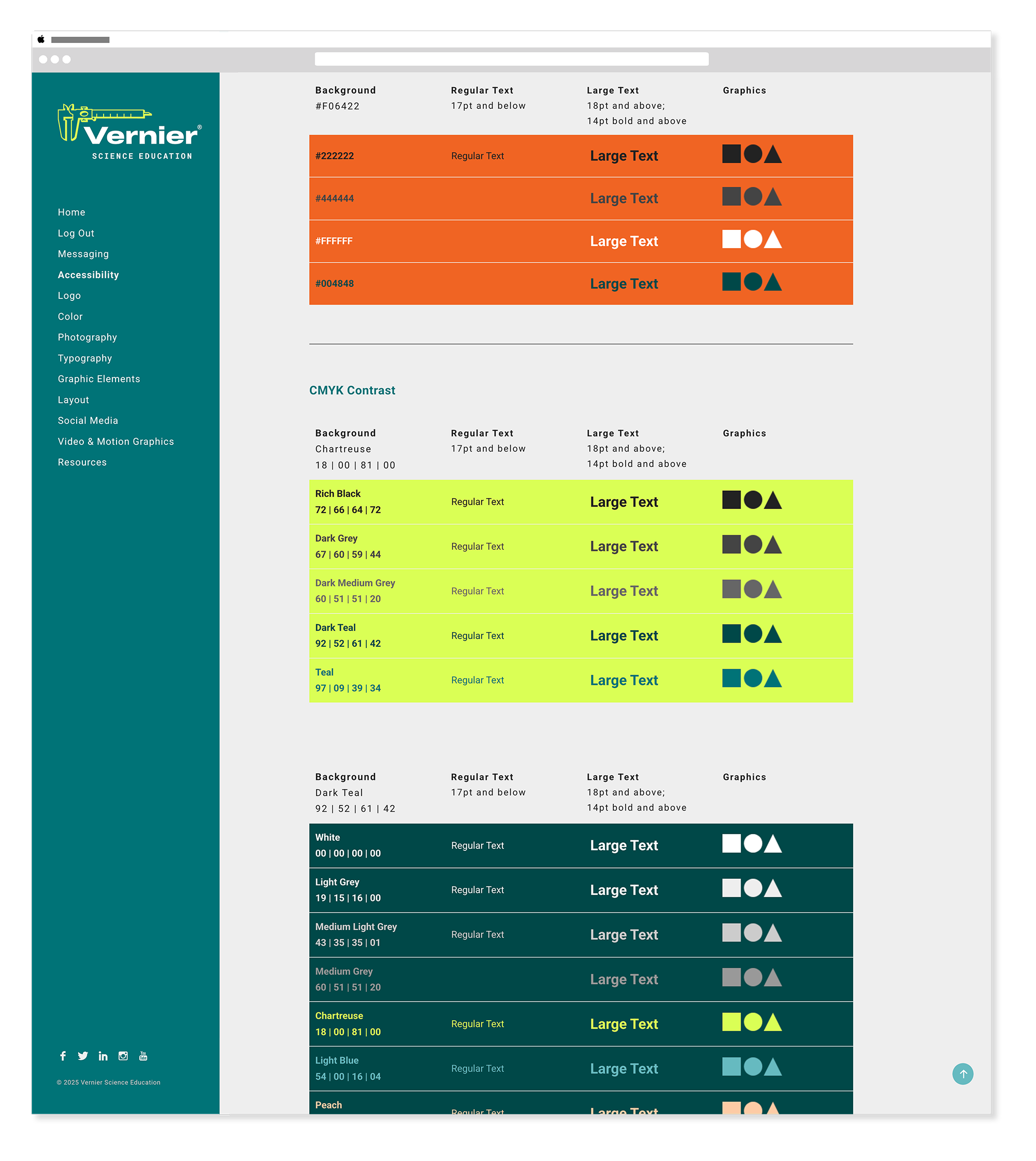 Vernier brand guide accessibility mid 3