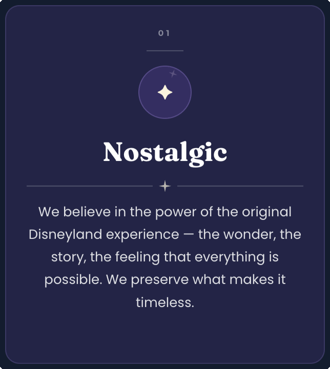 So Much Magic about page parallax detail