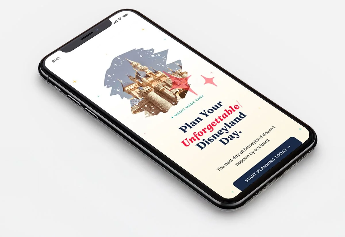 So Much Magic mobile experience