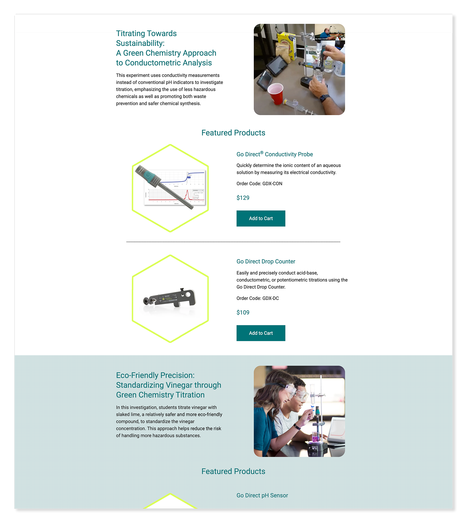 Green Chemistry — mid section